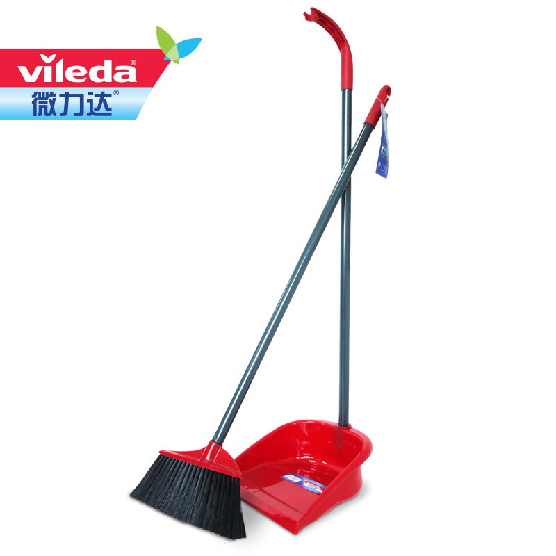 German Vielida Durable Broom and Dustpan Set, Soft Bristles, Foldable Broom, Sweeping Tool, Broom and Dustpan German Vielida Durable Broom and Dustpan Set, Soft Bristles, Foldable Broom, Sweeping Tool, Broom and Dustpan