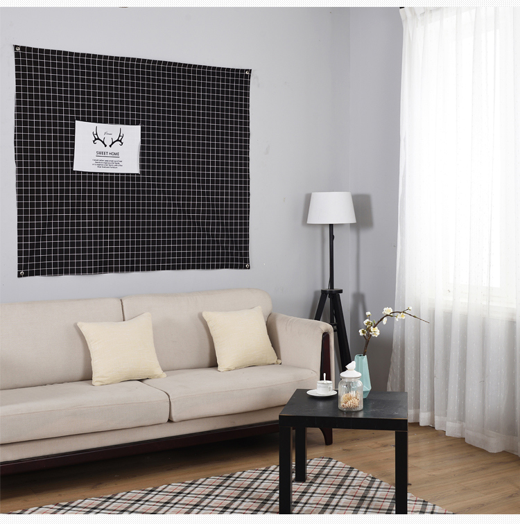 Bắc Âu ins gió vải vải treo phòng khách khăn trải bàn phòng tấm thảm treo tường dorm dorm rèm rèm trang trí tường vải thảm tranh treo tường