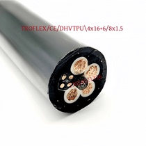 TROFLEX CE DHVTPU Câble de contrôle du tambour à haute flexibilité en polyuréthane 3x10 16 25 35 1 Personnalisé
