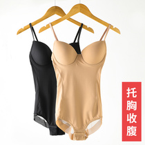 Official flagship store Tingmei body sculpting clothes one-piece postpartum thin summer thin body full body belly corset waist shape