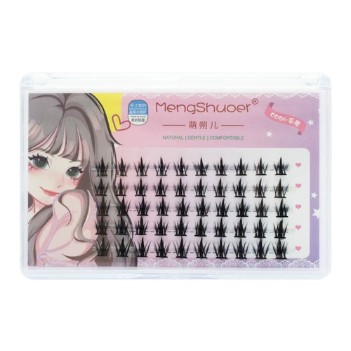 Плотные комиксы, реалистичные накладные ресницы для наращивания, на каждый день