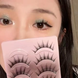 Накладные ресницы, сказочные плотные реалистичные завивающие комиксы для наращивания, косплей