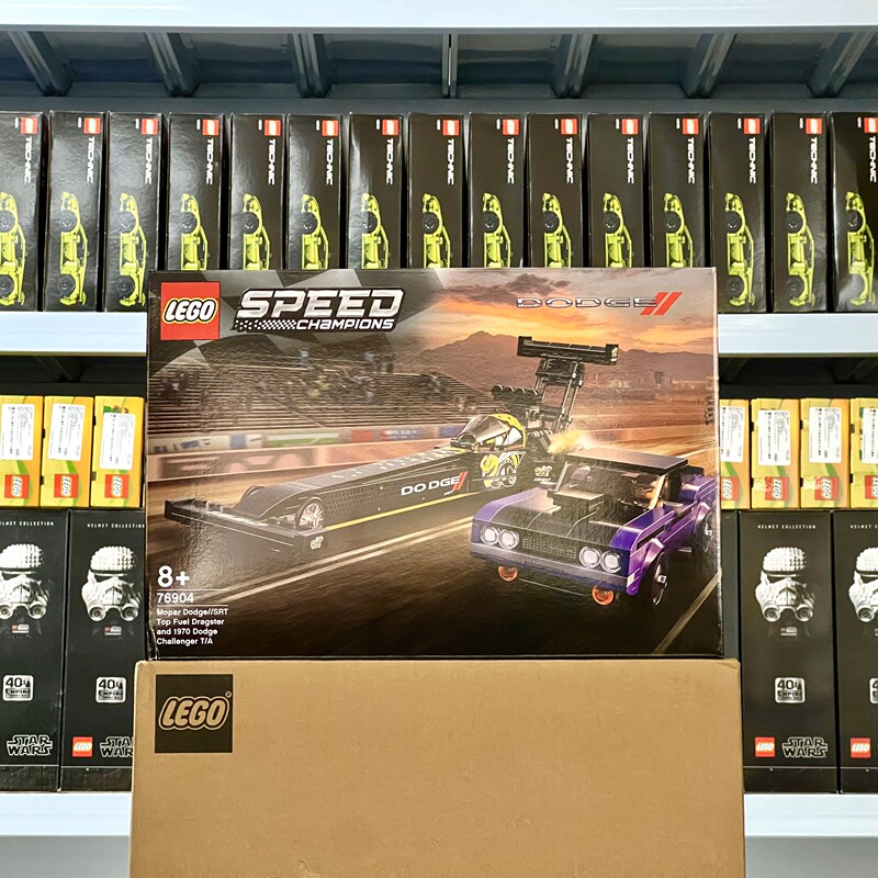 Lego 76904 Dodge Challenger Super Racing Car Series Building Blocks for Boys and Girls Speed Sports Car