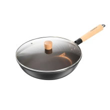 只需99!康巴赫老铁锅家用无涂层不粘锅