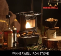 Spot Winnerwell ретро -лампа масляная печь чугун