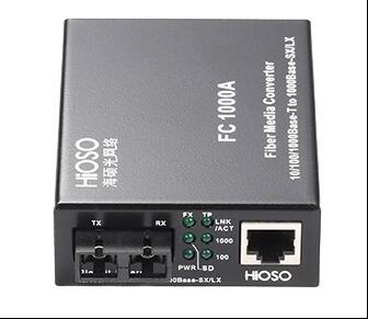 Haishuo FC1000APS-S10-SC-T1310 T1550 Gigabit single-mode single-fiber fiber optic transceiver