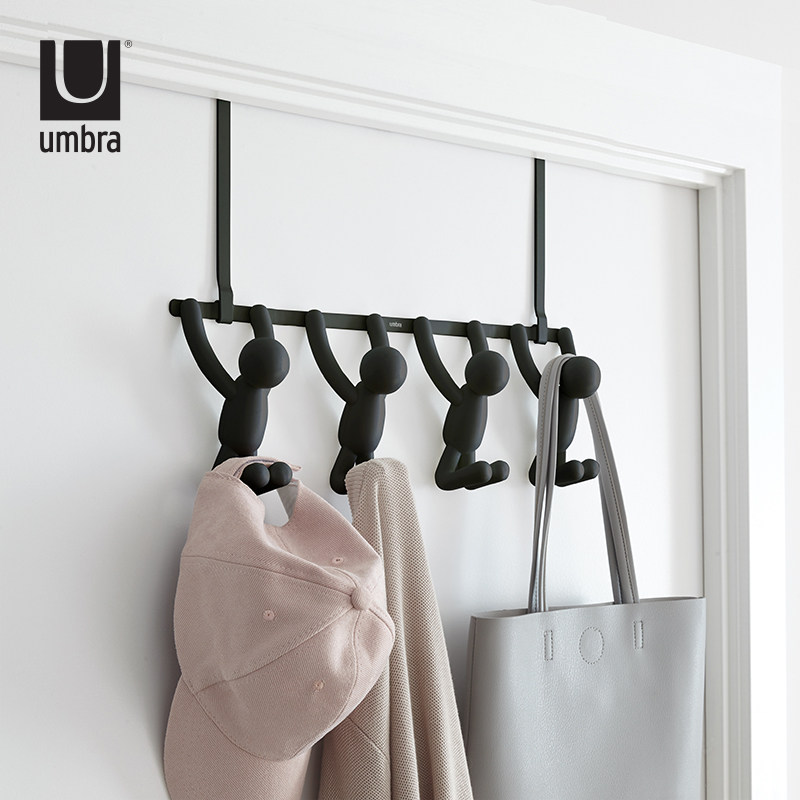 Umbra partner hooks creative hanging door backdoor backdoor back-style hanger hanging hanger free from nail dressing room set