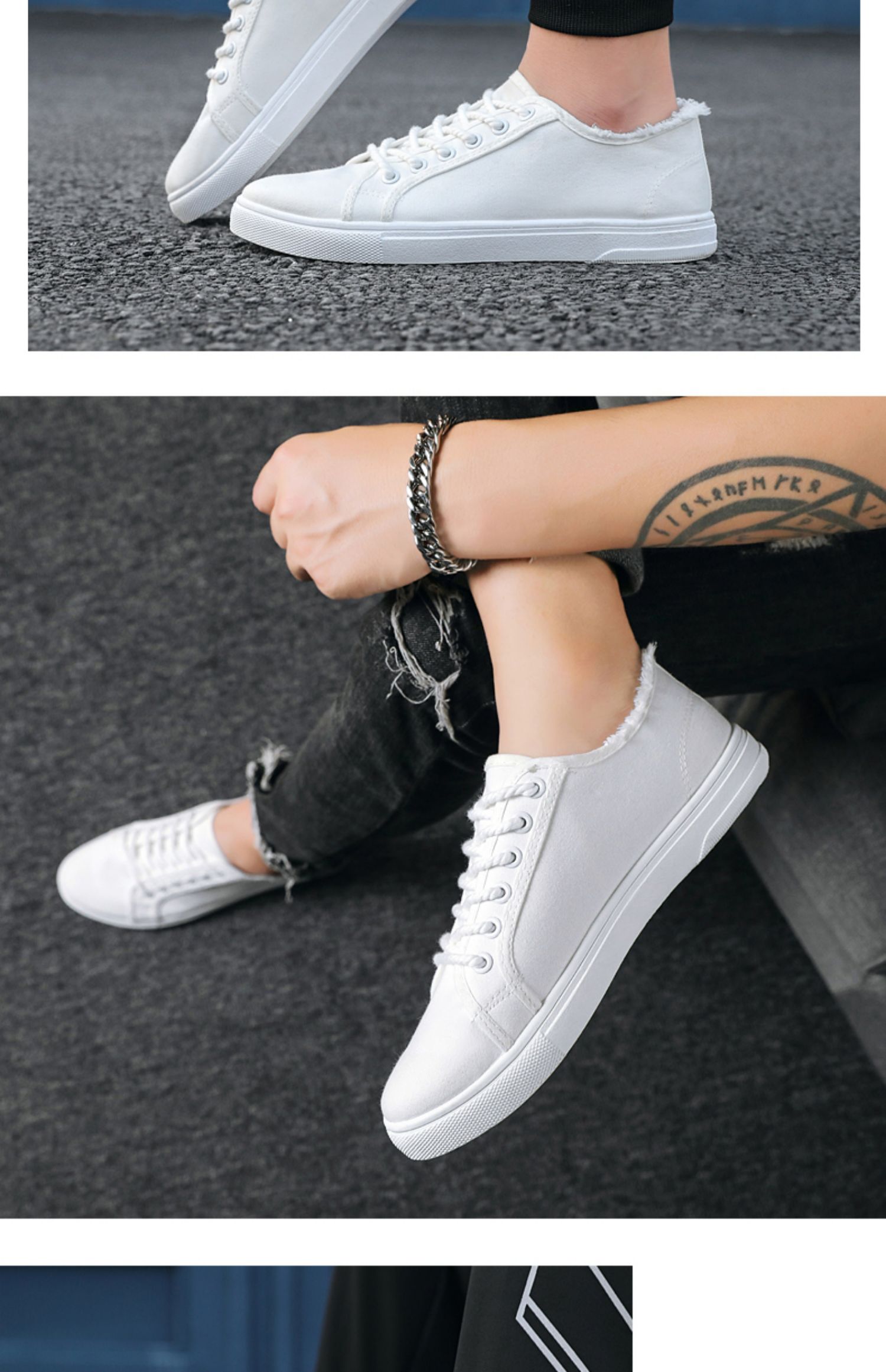 Giày nam mùa thu mới Giày nam giản dị Giày nam khử mùi thoáng khí Giày vải phiên bản Hàn Quốc - Plimsolls giày thể thao nam giảm giá
