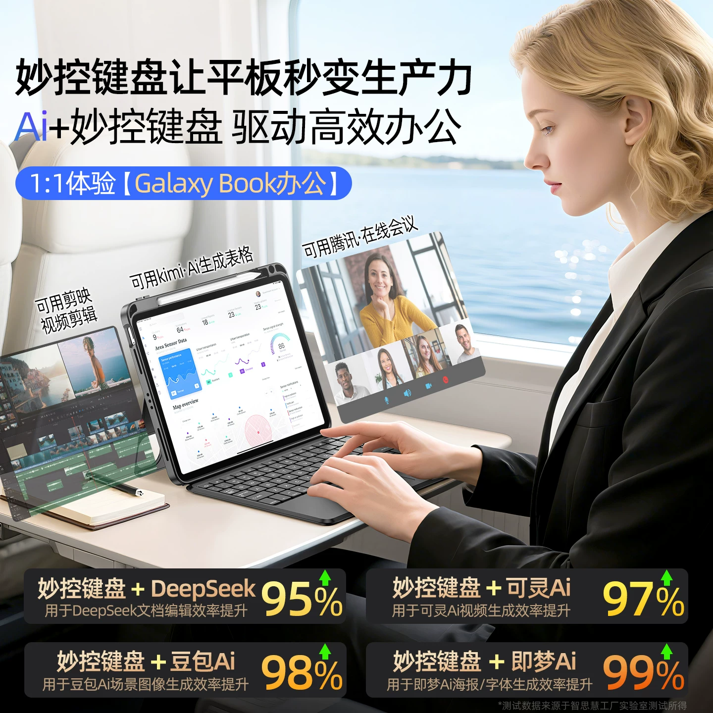 Samsung, S11, совместимая клавиатура для S9, S10, S8, планшет ноутбук, беспроводная мышь, набор, Bluetooth