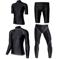 Jellyfish clothes mens floating clothes womens split wetsuits lovers long sleeve sunscreen swimsuit surf suit quick-drying suit trousers