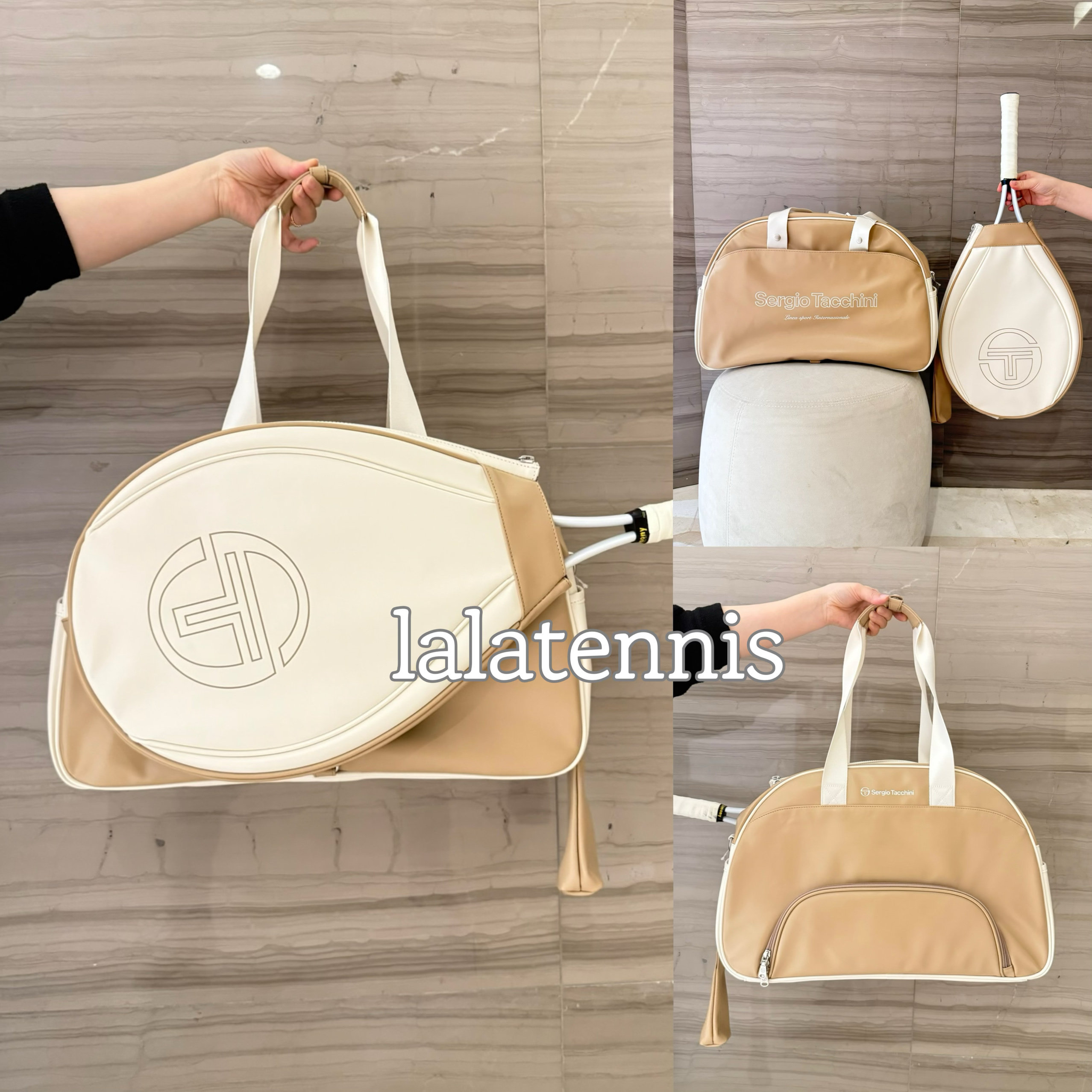 韩代｜SergioTacchini二合一波斯顿网球包独立鞋仓保温拍仓｜25新