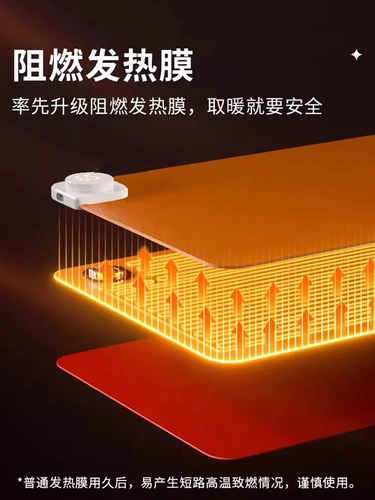 Немецкий коврик для мыши с подогревом, очень большой нагревательный стол, обогреватель, зимний настольный компьютер, офисный компьютер, USB-грелка для рук