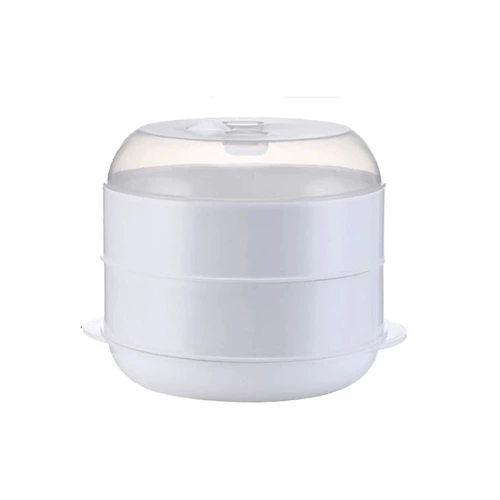 Микроволновая печь многослойная пластиковая пароварка нагревание паровая булочка пароварка Домашний паровар с большим пароваркой с высокой температурой