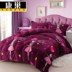 Chăn lông cừu dày bao gồm đơn mảnh nhung mùa thu và mùa đông sang trọng hoạt hình chăn quilt đơn đôi bộ chăn ga gối đệm Quilt Covers