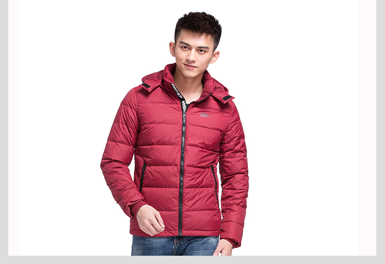 Xtep chính thức mùa đông mới thể thao xuống áo khoác dày ấm áp thoáng khí nam áo khoác nhẹ ao phao nu