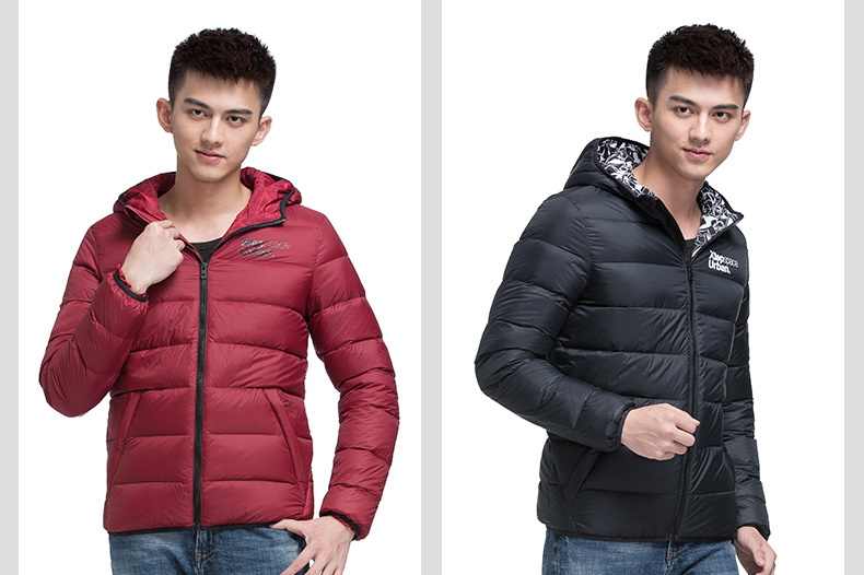 Xtep chính thức mùa đông mới thể thao xuống áo khoác dày ấm áp thoáng khí nam áo khoác nhẹ ao phao nu