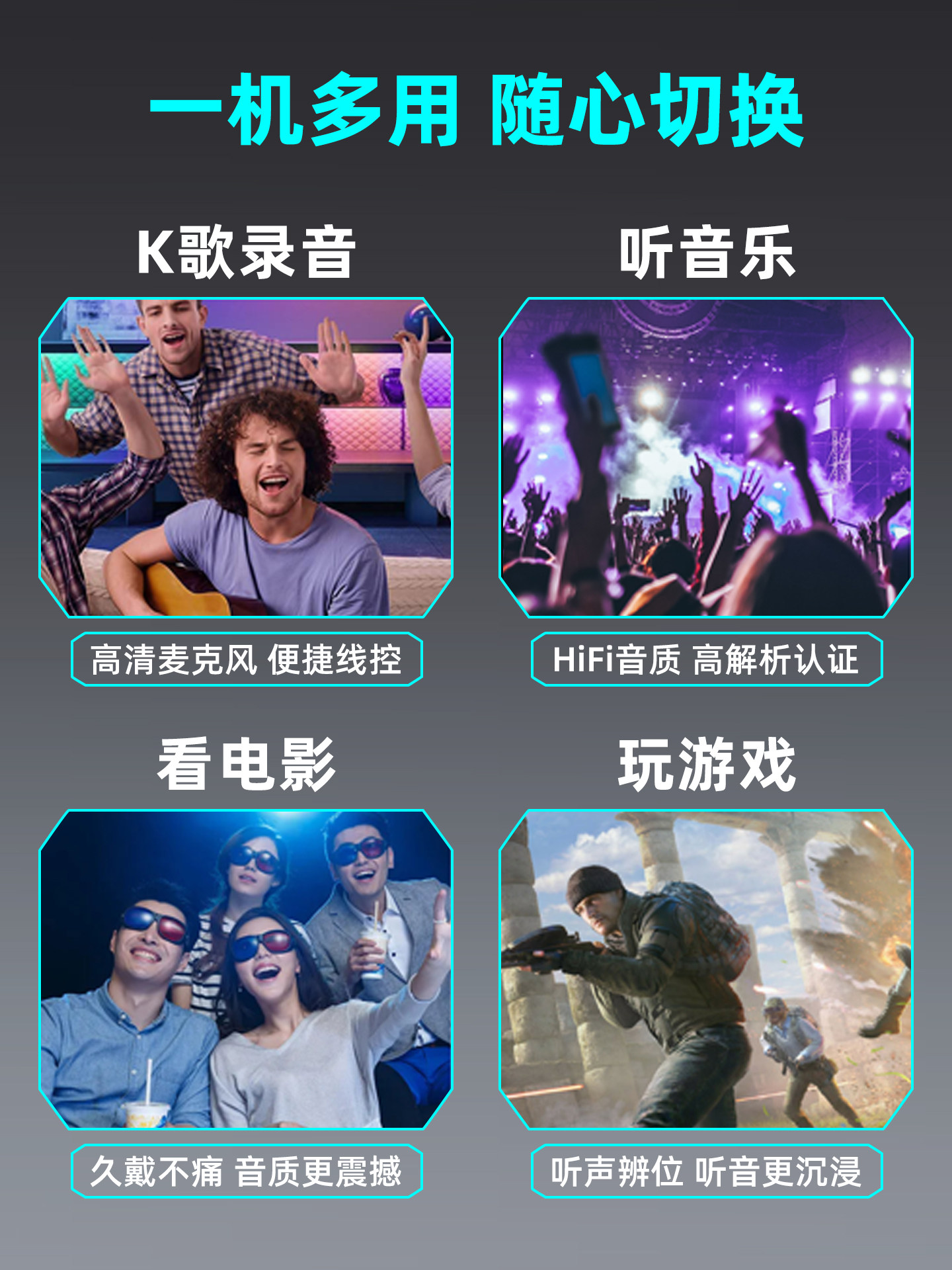 Edifier Gm550 Gaming Headphones Wired In-Ear Over-Ear with Cable for E-Sports, Computers, and Mobile Phones, Specially Designed for Delta