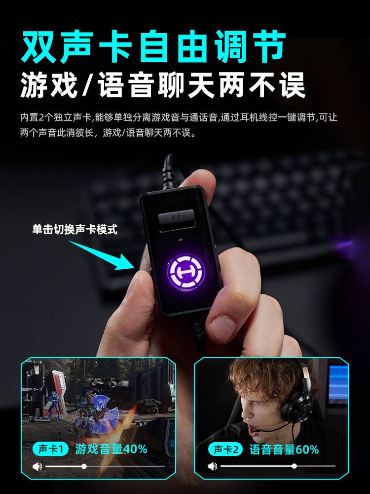 Edifier G4 Pro Gaming Headset, Over-Ear, Dedicated for E-Sports and Pubg, Wired USB Headset for Desktop Computers