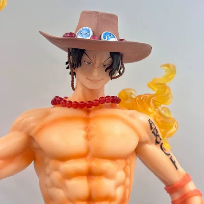 Статуя One Piece LC Anniversary Ace: модель Огненный кулак Эйс, аниме-перефериальная статуя, двамерные украшения