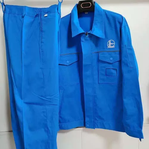 Хлопковый демисезонный комбинезон, износостойкий лонгслив, увеличенная толщина, защита от ожогов