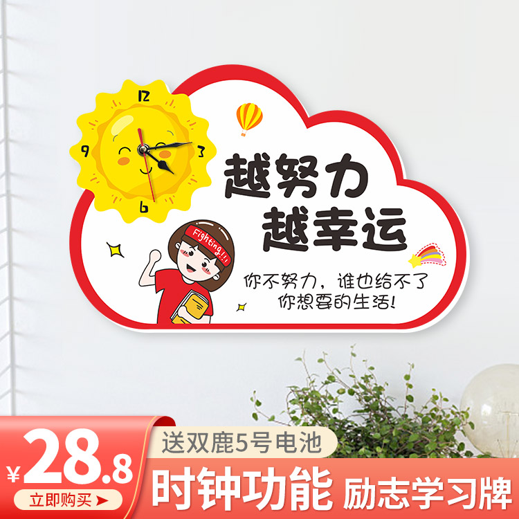 Middle Examination Countdown 2022 Gaokao Inspirational Reminder Card Classroom Learning Inspiring Home Decoration Slogan List customization