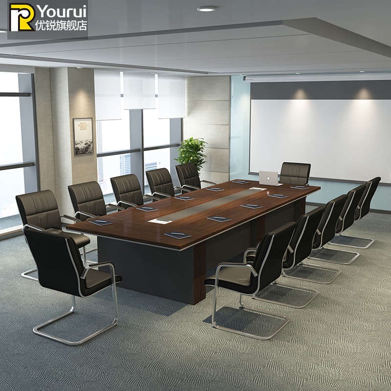 Office furniture table Simple and modern negotiating table desktop desk chair combination board training table