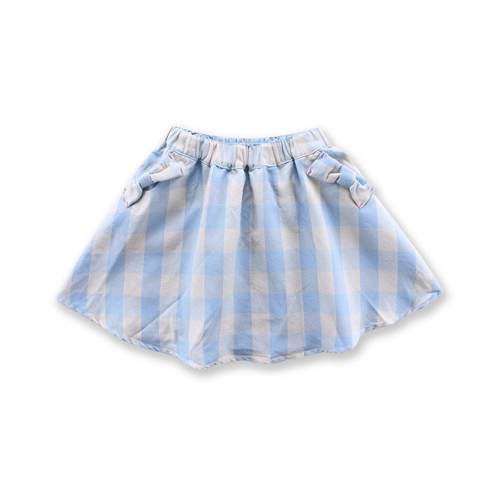 Jupe fillette en toile - Ref 2049658 Image 3