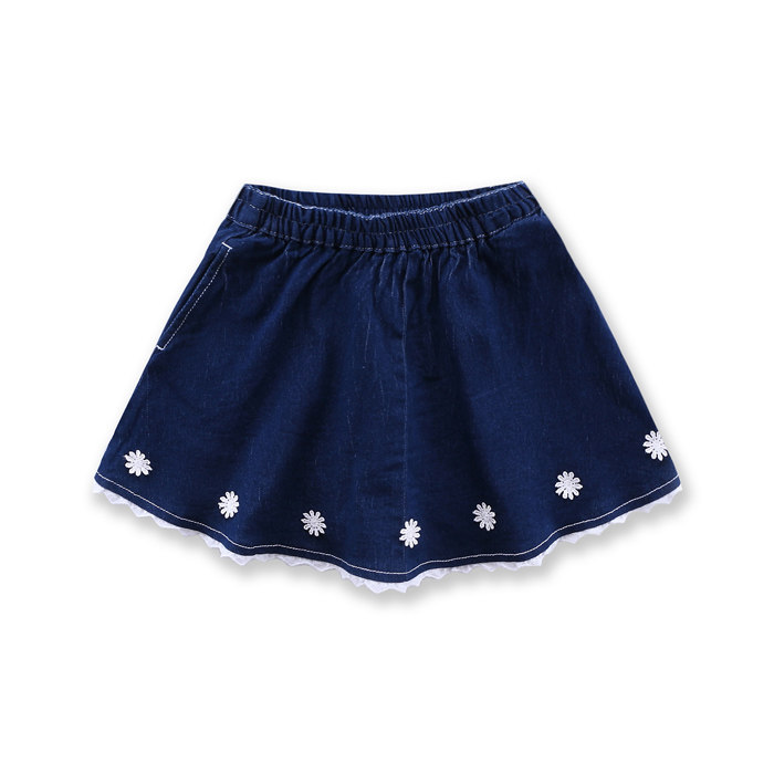 Jupe fillette en toile - Ref 2049658 Image 8