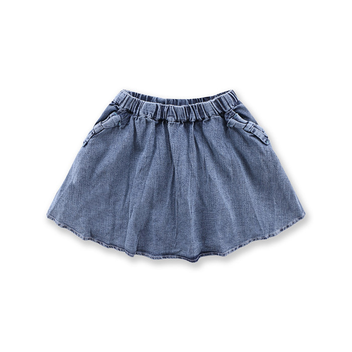 Jupe fillette en toile - Ref 2049658 Image 4