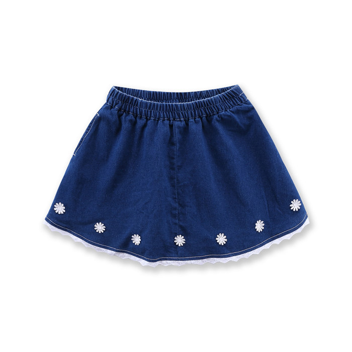 Jupe fillette en toile - Ref 2049658 Image 9