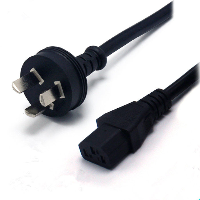 National standard pure copper 10A plug wire three holes 3 core 0 75 square 1 5 m -20 m long power supply connection