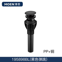 Morn Copper Body Bounce Type Face Basin Tap Water Falling Washbasin Underwater BATHROOM ACCESSORIES 21040 195898BL