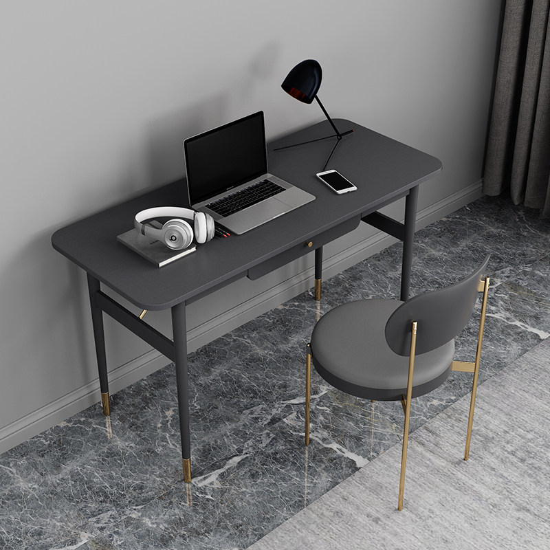 Italian light luxury net red ins desk modern student home desk desk simple desktop computer desk