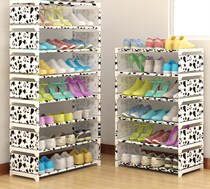 Corner Easy Cleaning Door Hall Cabinet High New Casual Space Cloth Art Shoes Cabinet Simple Economy Type Narrow Shoe Rack Storage Shoes