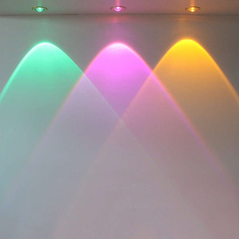 Downlight LED ceiling light Embedded living room ceiling drilling 7 5~8 background wall spot light Aisle hole light Barrel light