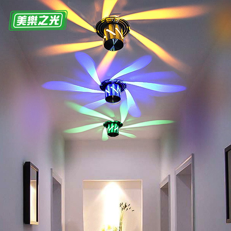 LED Spotlight Embedded Bulleye Light Home Walkway Light Hallway Genguan Light Living Room Bedroom Modern Ming Dress Pore Light