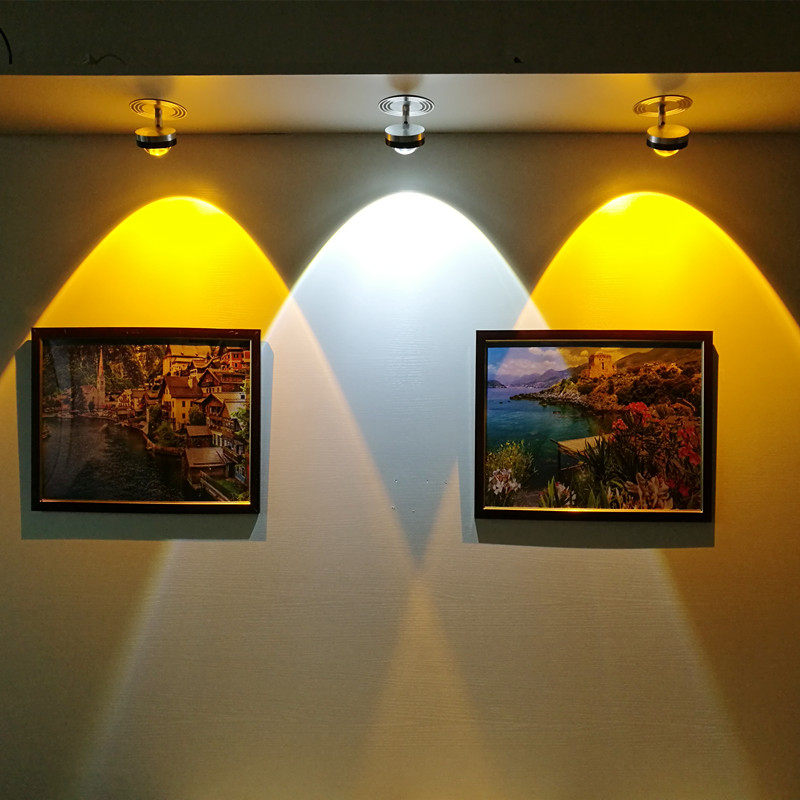 Wall lamp Creative Living room LED Spotlight Background Wall Lamp SIMPLE AISLE BEDROOM HOTEL KTV WASH WALL LAMP