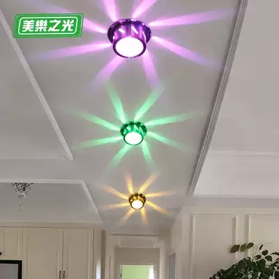 Bar decoration lights led dining room living room extremely simple aisle corridor creative personality lamps multi-color optional