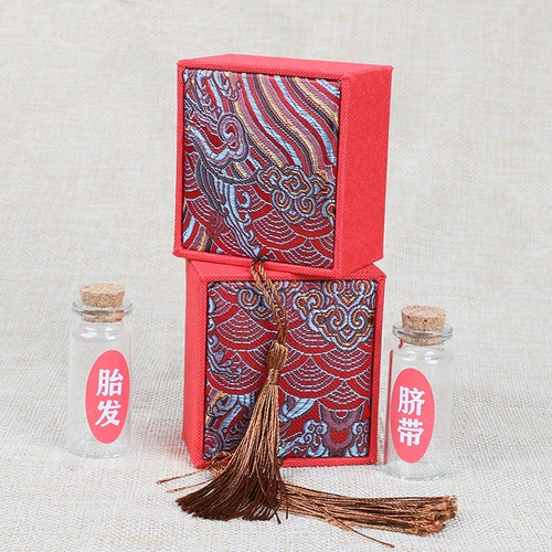 Детский сувенир ручной работы, коробка для хранения зубов для хранения пуповины