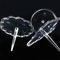 Cake Swing Piece Transparent Base Bottom Toaster Baking Cake Decoration Accessories Safe Paparazzi Cake Isolators Decoration