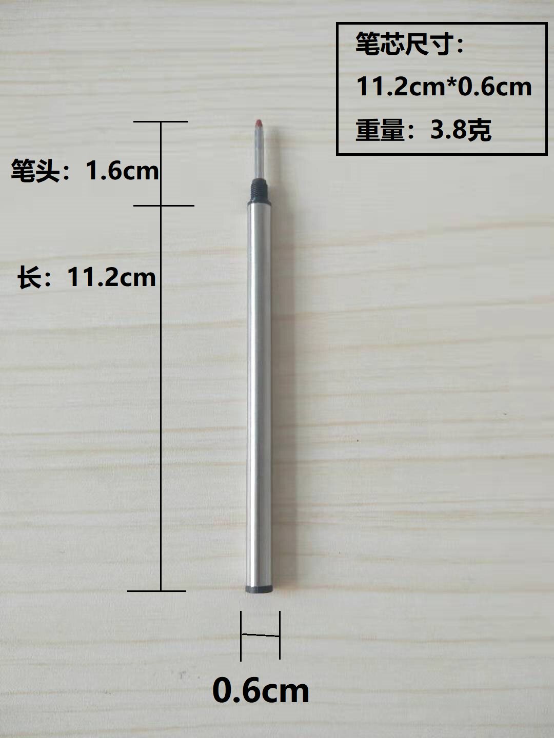 Metal Neutral Refill Neutral Refill Metal Signature Pen Ball Refill Spiral Replacement Refill Can Be Wholesale