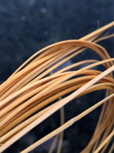 Old Bamboo Craftsman's Handmade Bamboo Strips, Yellow Skin Bamboo Strips, Bamboo Material, Thin Bamboo Strips, Bamboo Ma