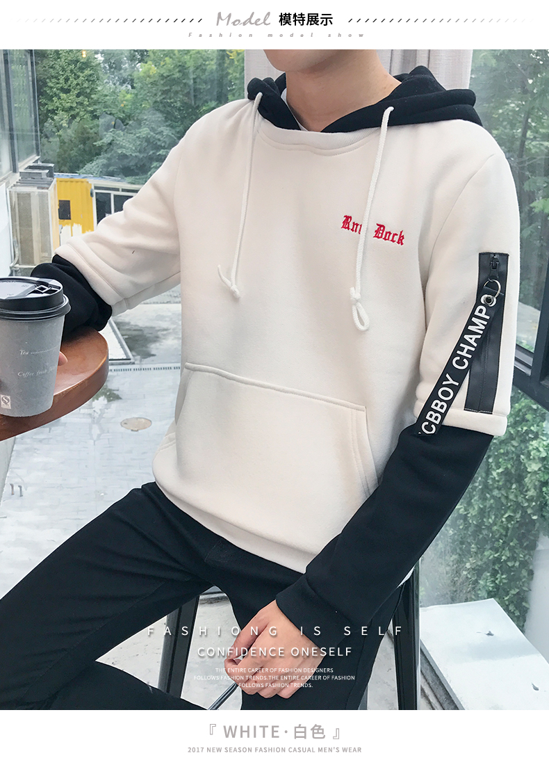 Áo len nam mùa xuân mới 2019 phiên bản Hàn Quốc của áo len dày xu hướng mùa xuân Áo len nam dài tay - Kéo qua quần áo nam hàng hiệu