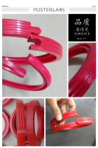 Turning split single split double split oil seal open skeleton sealing ring instead of AIG5505H