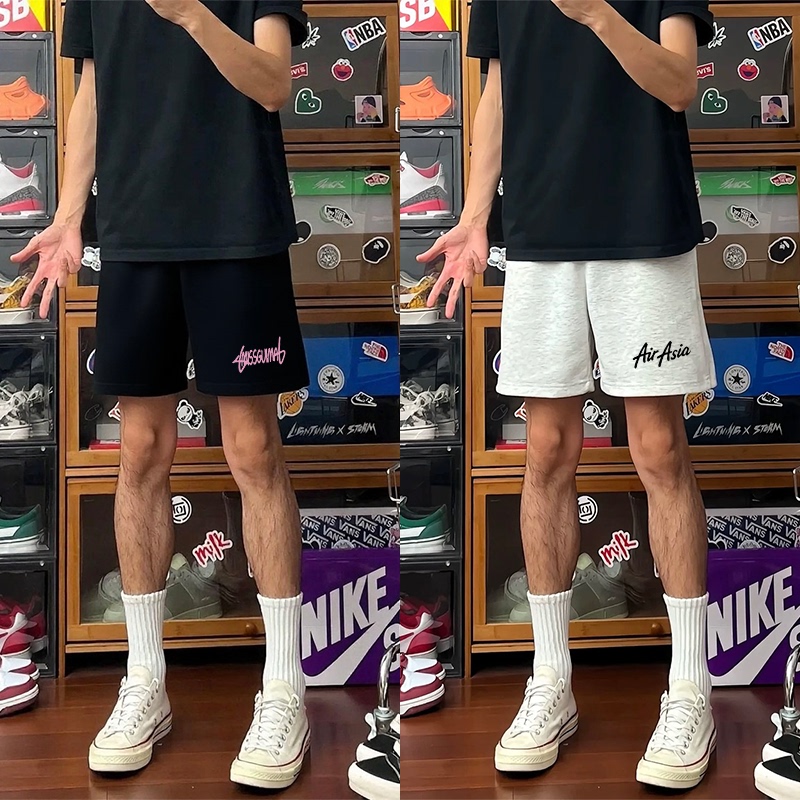 Men's Shorts Buy One Get One Free American High Street Retro Trendy Brand Knee-Length Shorts Youth Student Five-Point Shorts Men's Shorts Buy One Get One Free American High Street Retro Trendy Brand Knee-Length Shorts Youth Student Five-Point Shorts