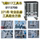 Комбинированный набор инструментов для авторемонта Taiwan Feiying Tools 817 Tool Cart Профессиональный план комбинирования инструментов для ремонта станков mini 0