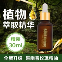 Spa massage toàn thân tinh dầu hoa hồng massage cơ thể cạo tinh dầu nhỏ đóng chai hình trụ đặt nước hoa 30ml - Tinh dầu điều trị tinh dầu lavender