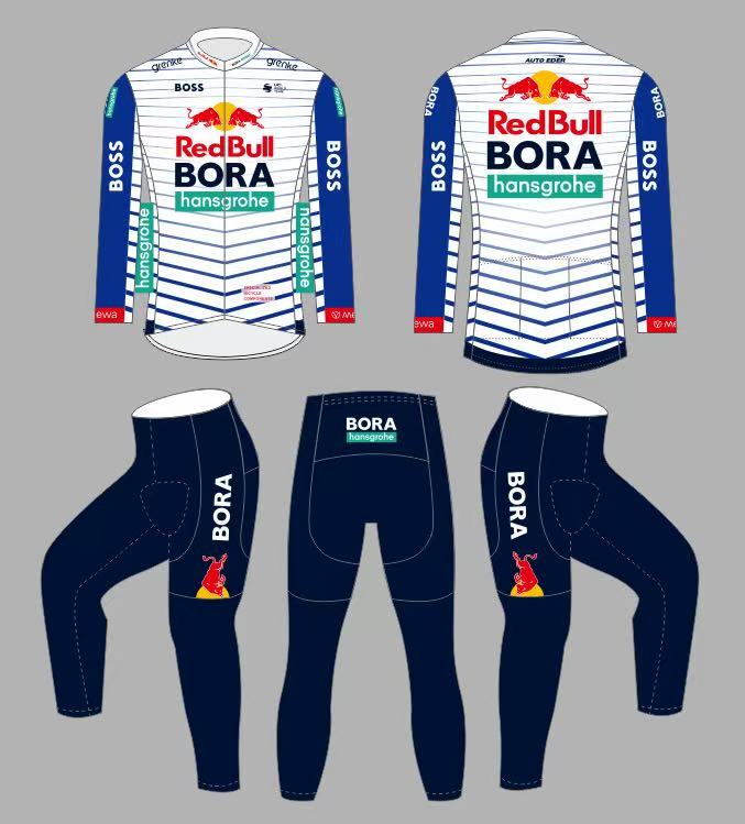 Bora Tour De France Autumn and Winter Cycling Jersey Long-Sleeve Mountain Bike Road Bike Red Bull Breathable Thin Quick-Drying Milk Silk Bora Tour De France Autumn and Winter Cycling Jersey Long-Sleeve Mountain Bike Road Bike Red Bull Breathable Thin Quick-Drying Milk Silk