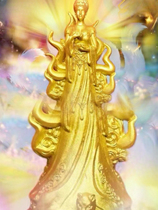 Thailands treasure new Buddha amulet Wat si Chomphoo Thai characteristics July 19th Symphony Gilded Wax