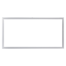 Foshan Lighting Integrated Ceiling LED Flat Panel Light Aluminum Clasp Panel Kitchen Bathroom Light Embedded 300*600